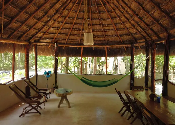Lodge Unique Jungle Dome 2 Queen Beds Tulum