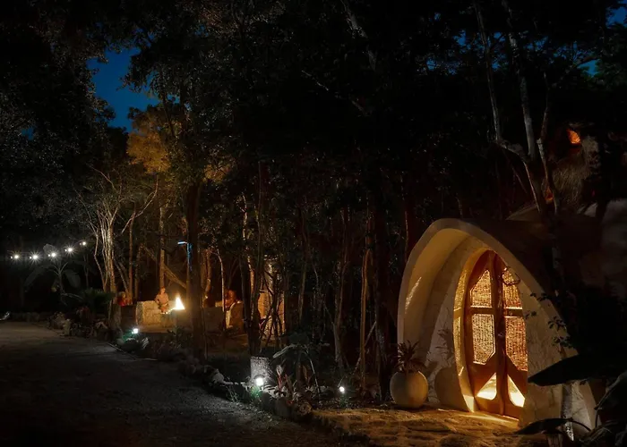 Unique Jungle Dome 2 Queen Beds * Tulum