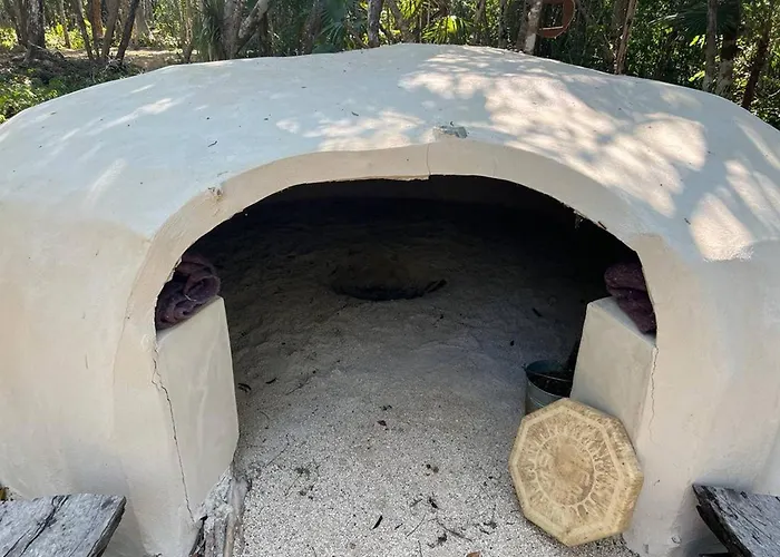 Lodge Unique Jungle Dome 2 Queen Beds Tulum