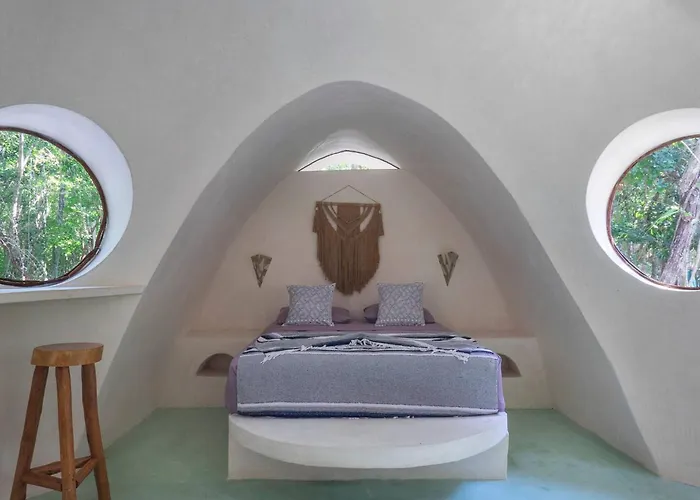 Unique Jungle Dome 2 Queen Beds